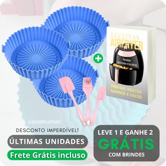 Kit 3 Bandejas de silicone - Silicon Fast™