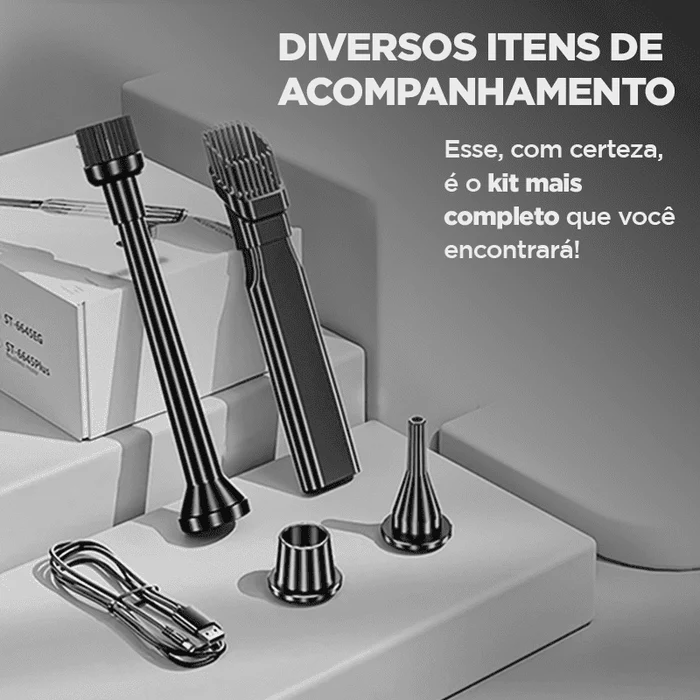 CleanMax® O Aspirador Portátil! + 5 BRINDES 🎁